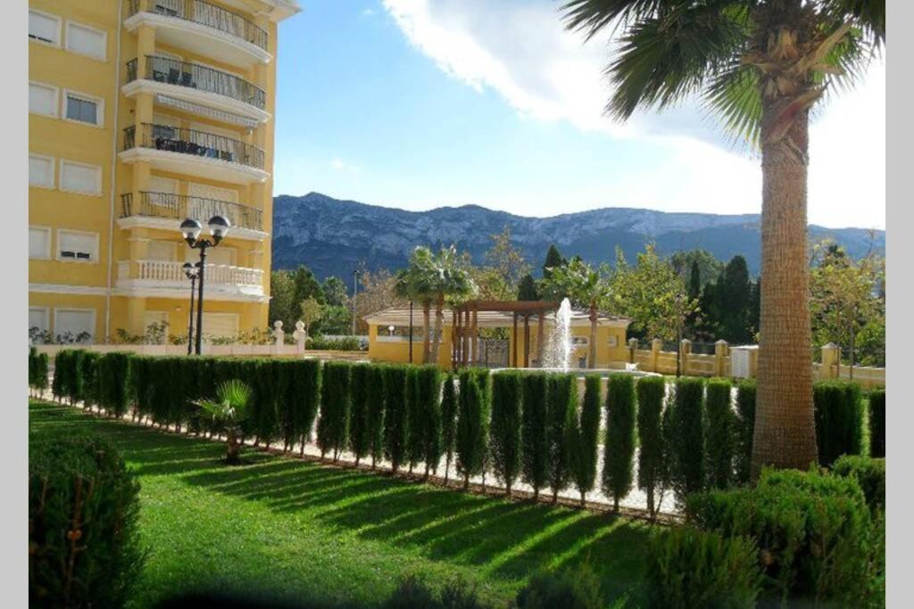 Lovely Apartment Denia, Piscina, Jacuzzi, Padel, Parking Ngoại thất bức ảnh
